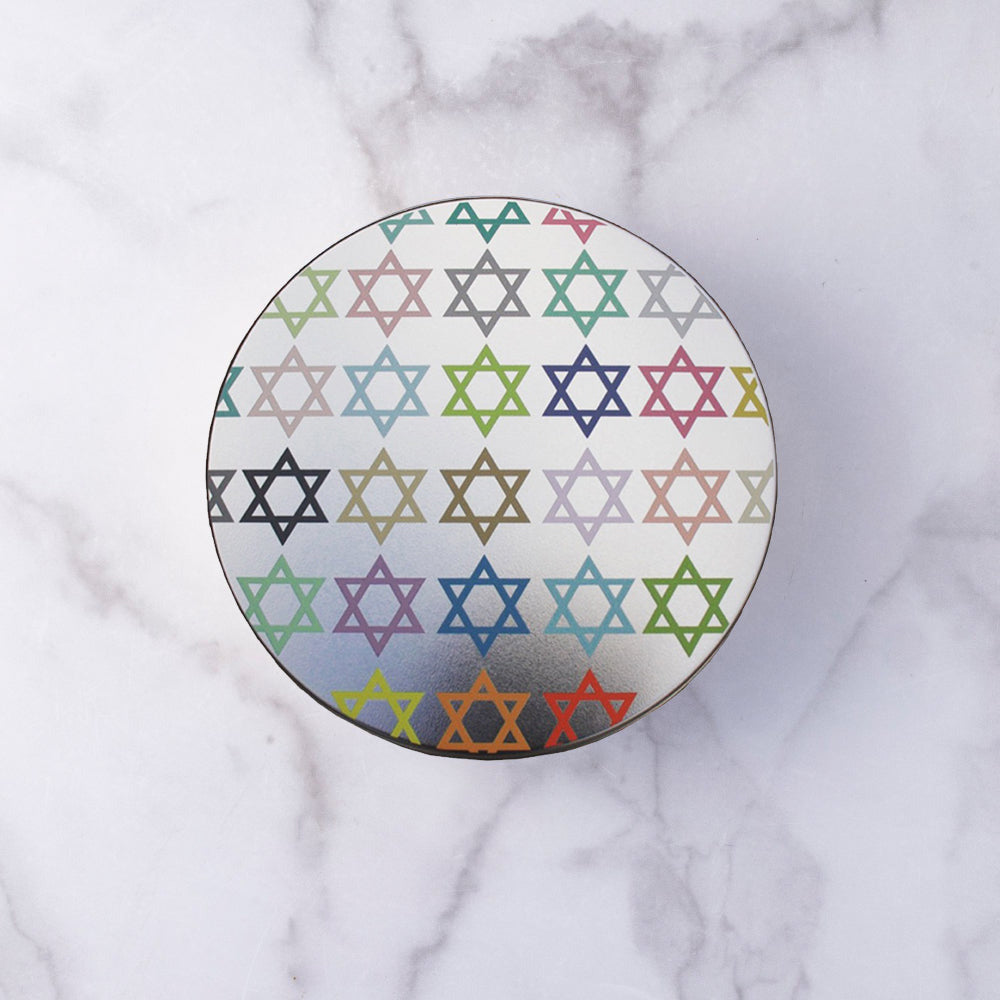 Jewish Stars Cookie Tin Sampler