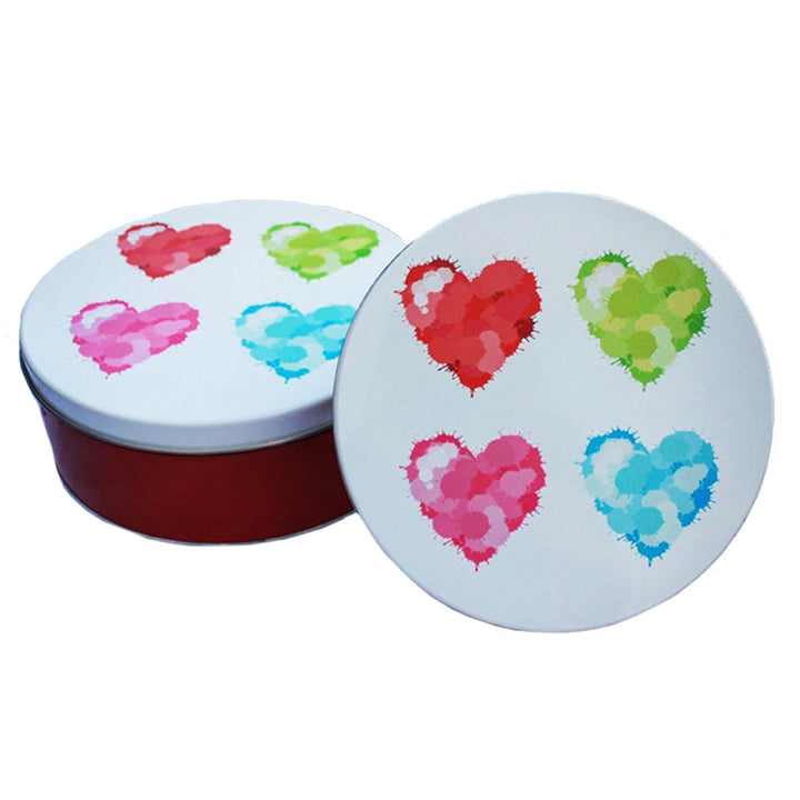 Hearts Tin Cookie Sampler