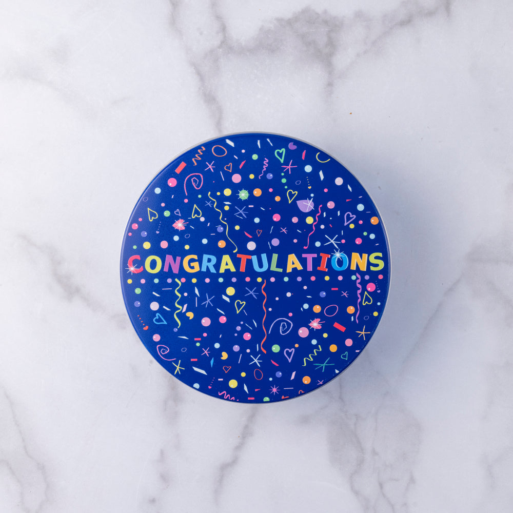 Congratulations Cookie Tin Sampler