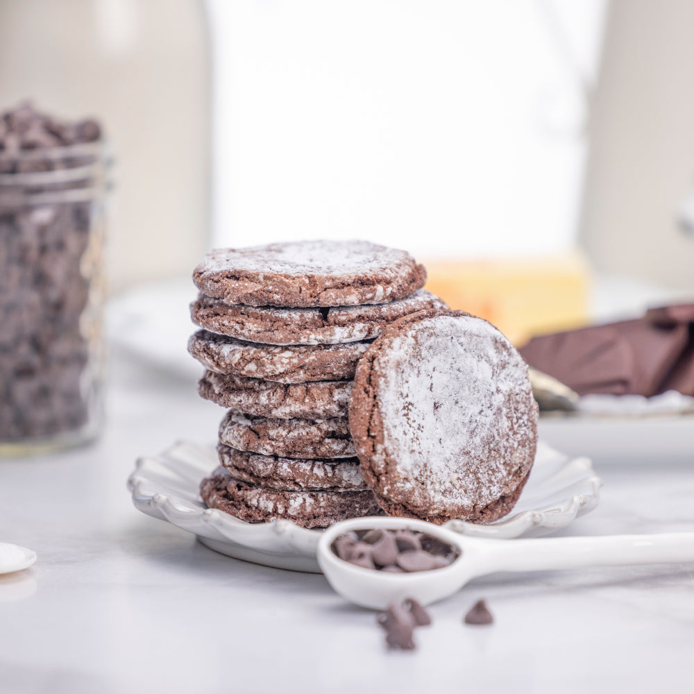 Chocolate Crinkle Cookies