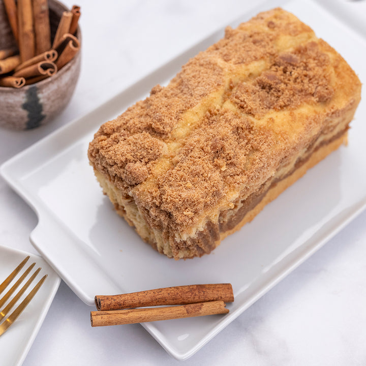 Cinnamon Streusel Crumb Cake