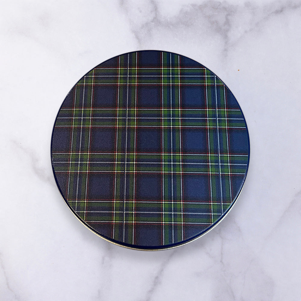 Fathers Day Plaid Tin