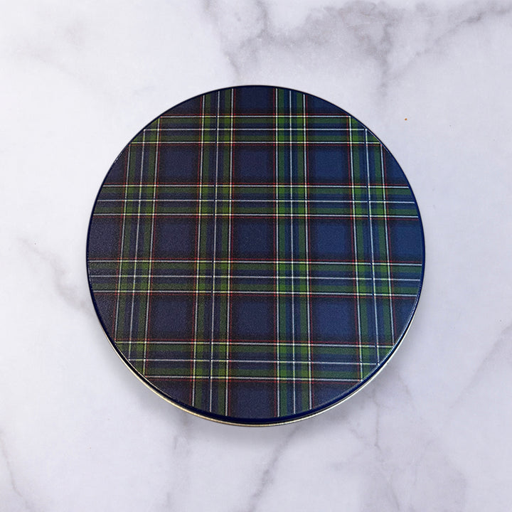 Fathers Day Plaid Tin