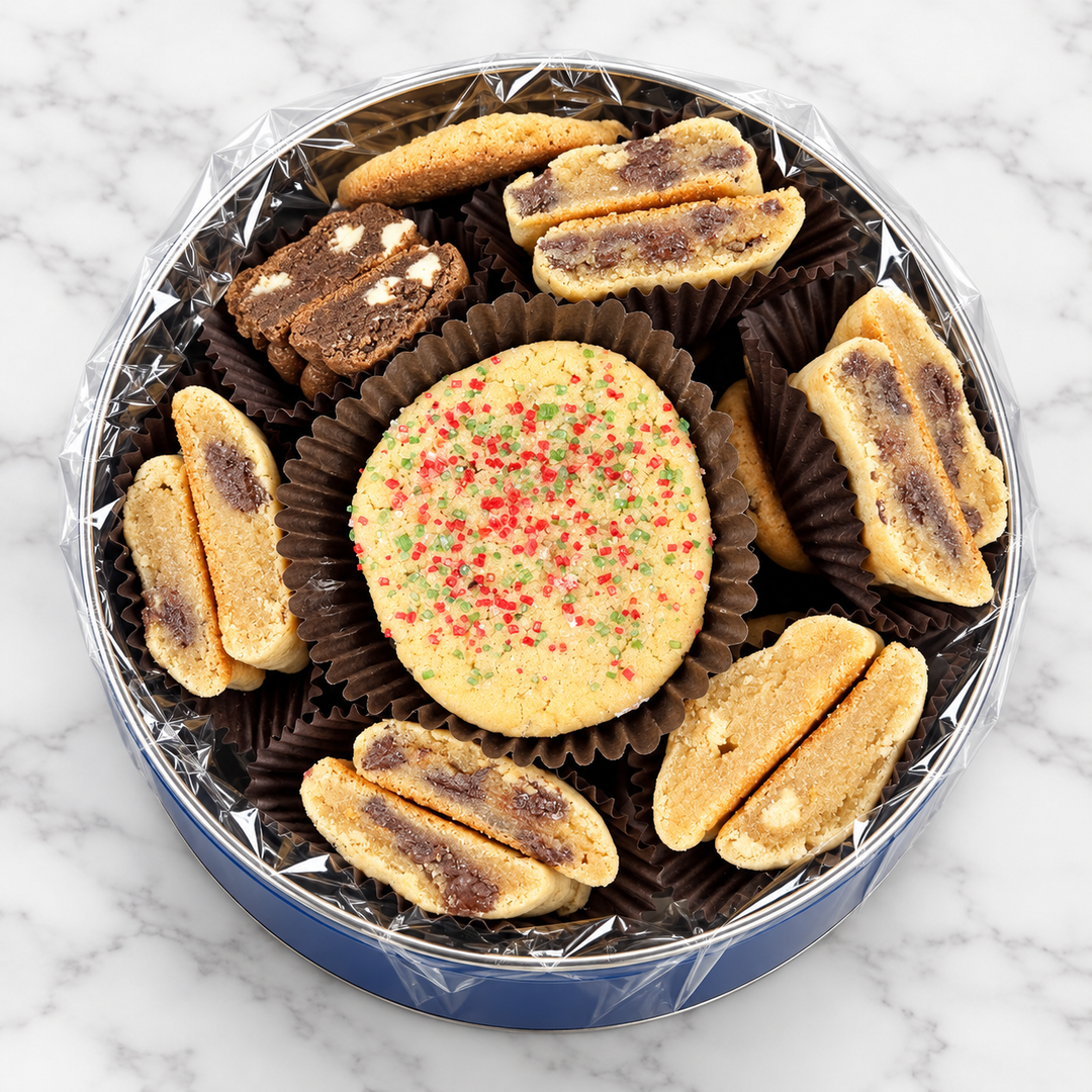 Ready-to-Ship Holiday Cookie Tins