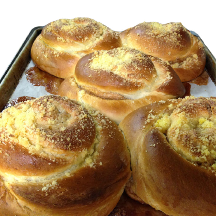 Round Challah (For High Holidays)   Please Note: Round High Holiday Challah ships the week of Aug. 24 or Aug. 31. For traditional challah or earlier delivery, please place a separate order.