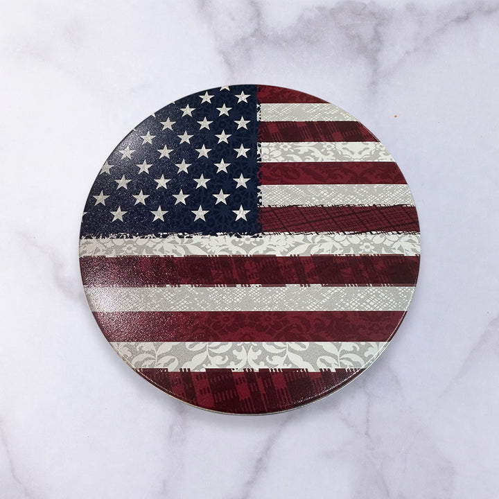 Stars & Stripes Fourth of July Tin