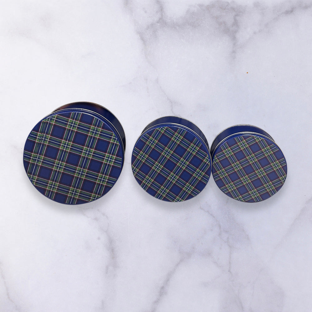 Fathers Day Plaid Tin