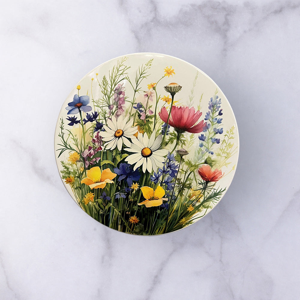 Spring Flower Tin